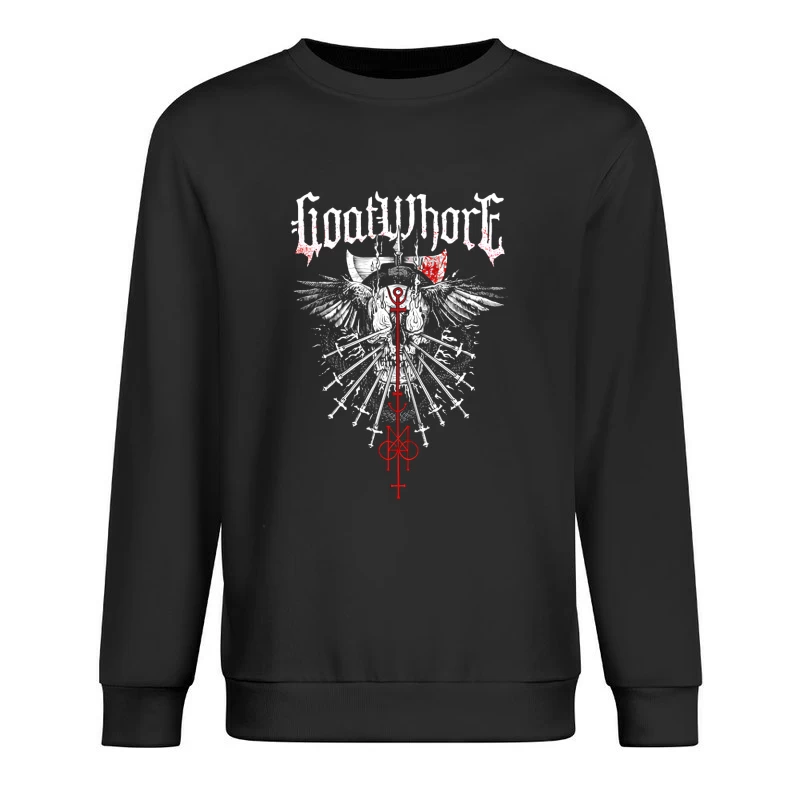 Goatwhore AUS Tour Male Pullover Sweatshirt