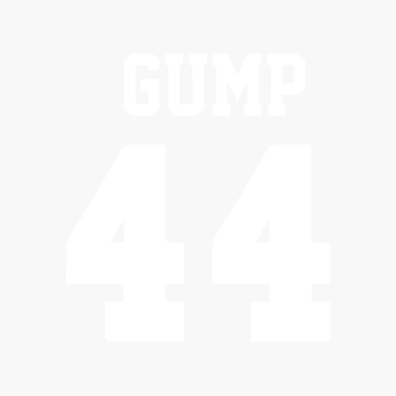 GUMP #44 Cotton Tote Bag