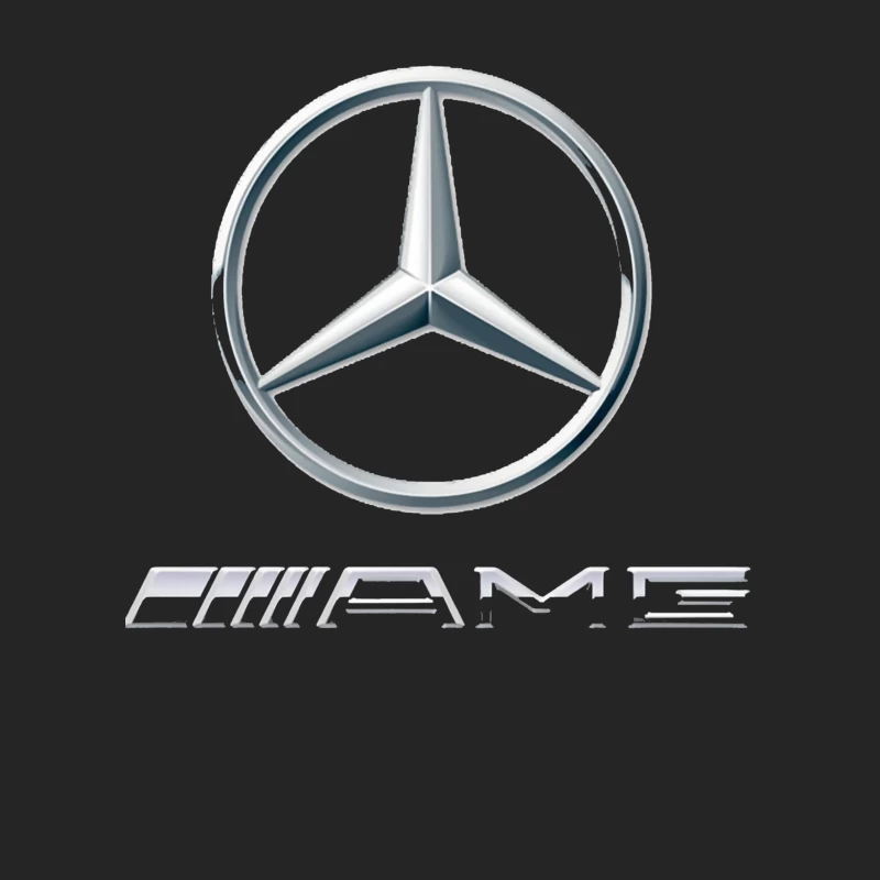 Mercedes-Benz AMG Logo - Premium German Automotive Brand Symbol Female Pullover Sweatshirt