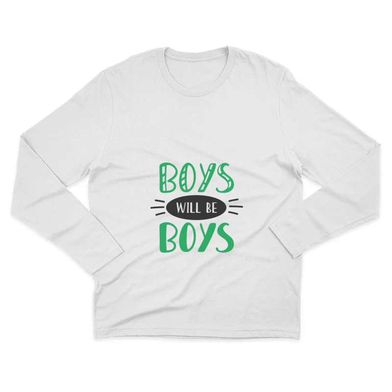 Expression populaire sur les garçons Homme Manches Longues T-Shirt