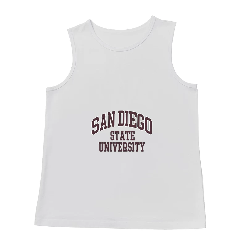 San Diego State University Logo Design Herren Tanktops