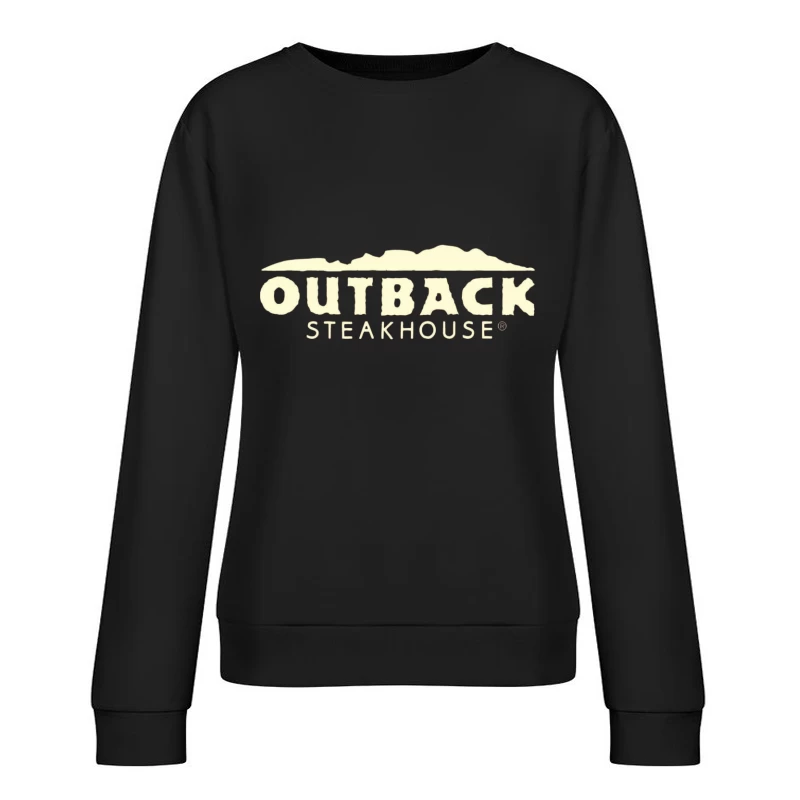 outback steakhouse logo Female Pullover Sweatshirt
