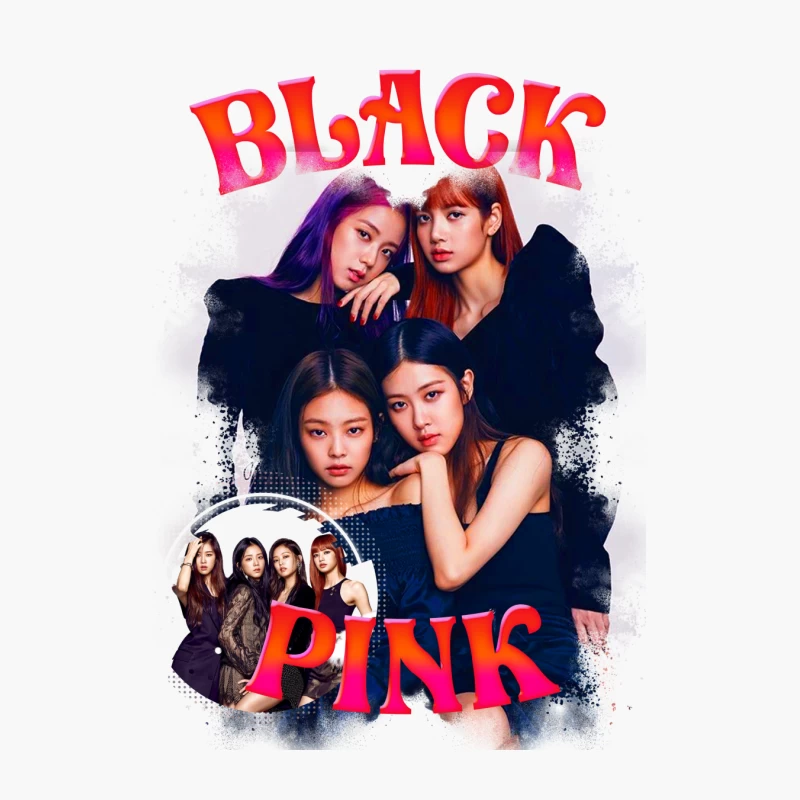 BLACKPINK: A Trendsetting K-Pop Girl Group Cotton Tote Bag