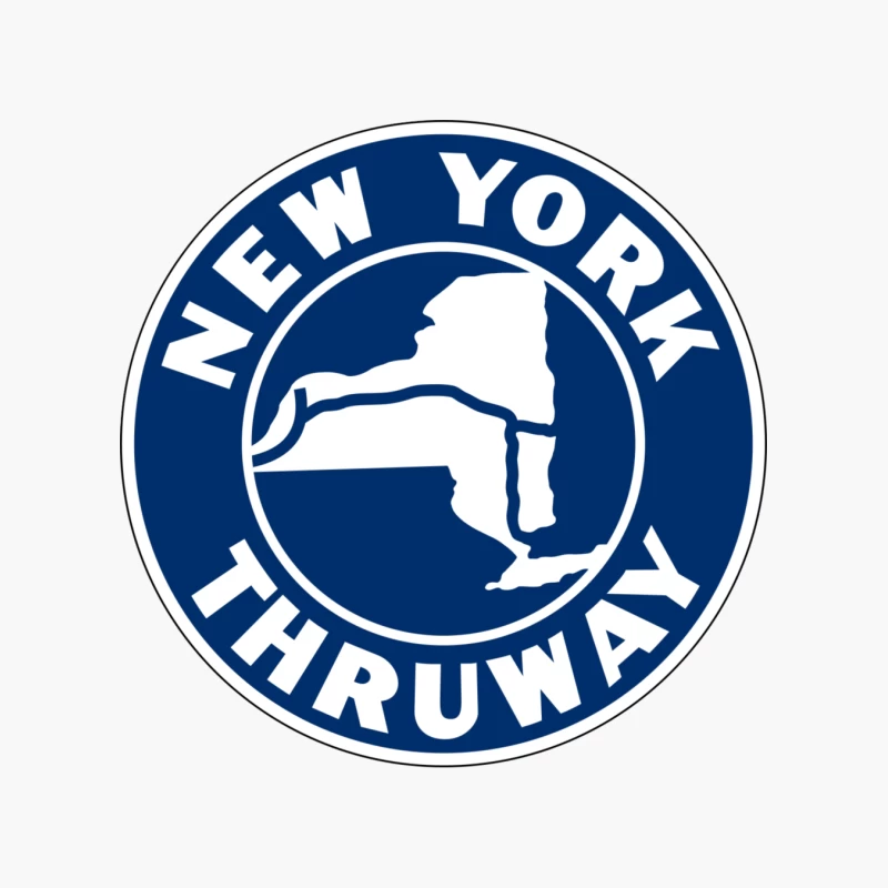 New York State Thruway NYS Cotton Tote Bag