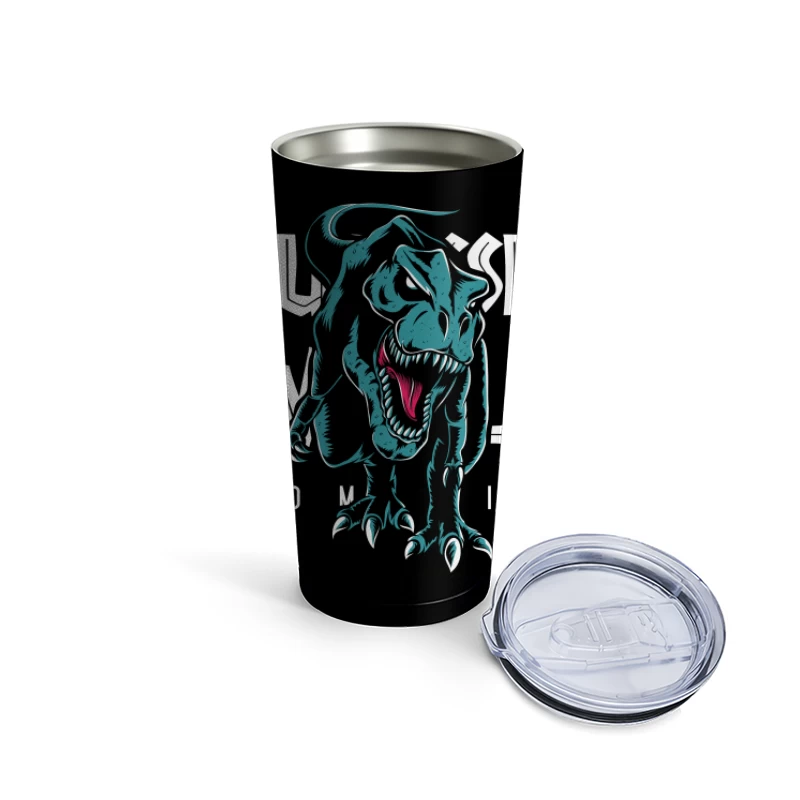 Jurassic World Dominion Logo Travel Mug