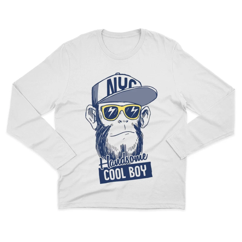  Herren Langarm T-Shirt