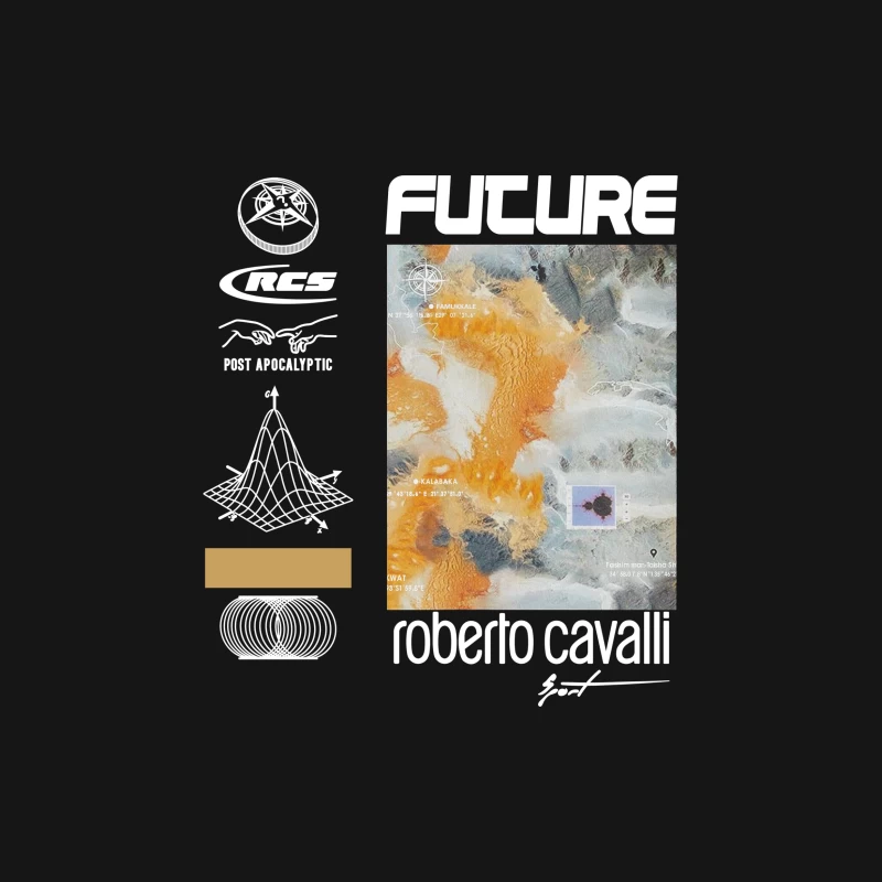 Zukunftsvision von Roberto Cavalli inspiriert Herren T-Shirt
