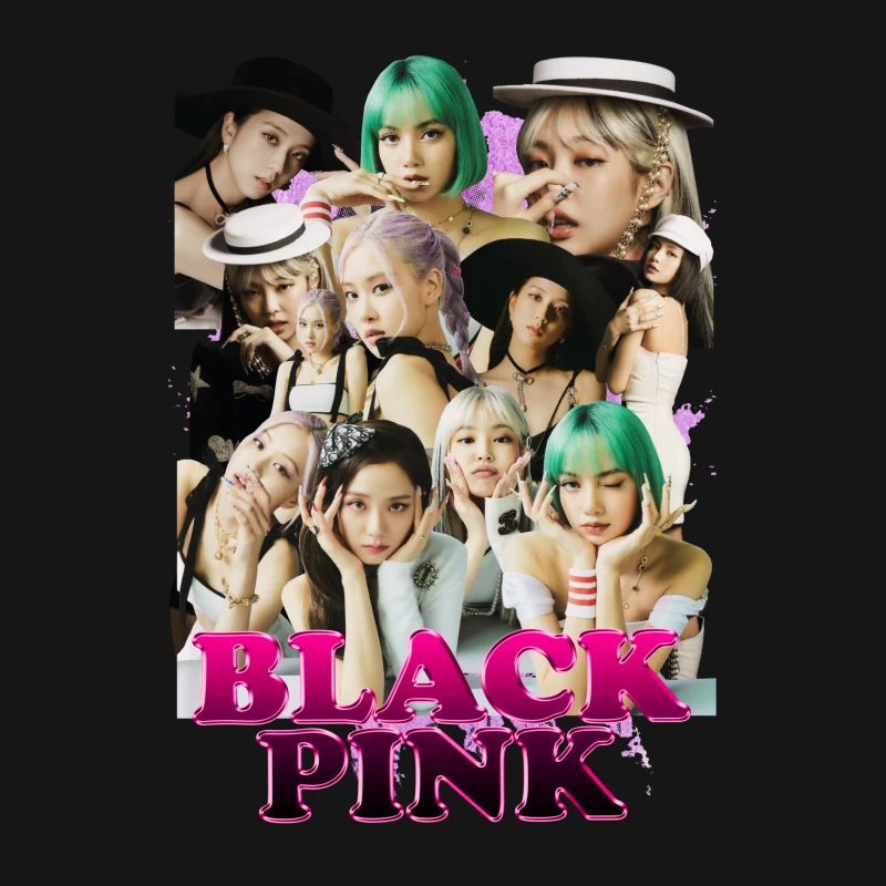 BLACKPINK: K-pop Girl Group Fashion Poster Female Long Sleeve T-Shirt