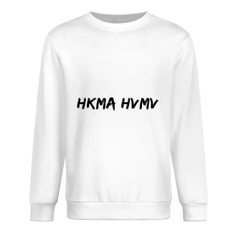 Retro Schriftzug Design Herren Pullover Sweatshirt