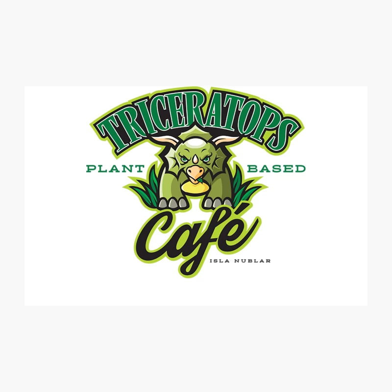 Triceratops Vegetarian Cafe Travel Mug