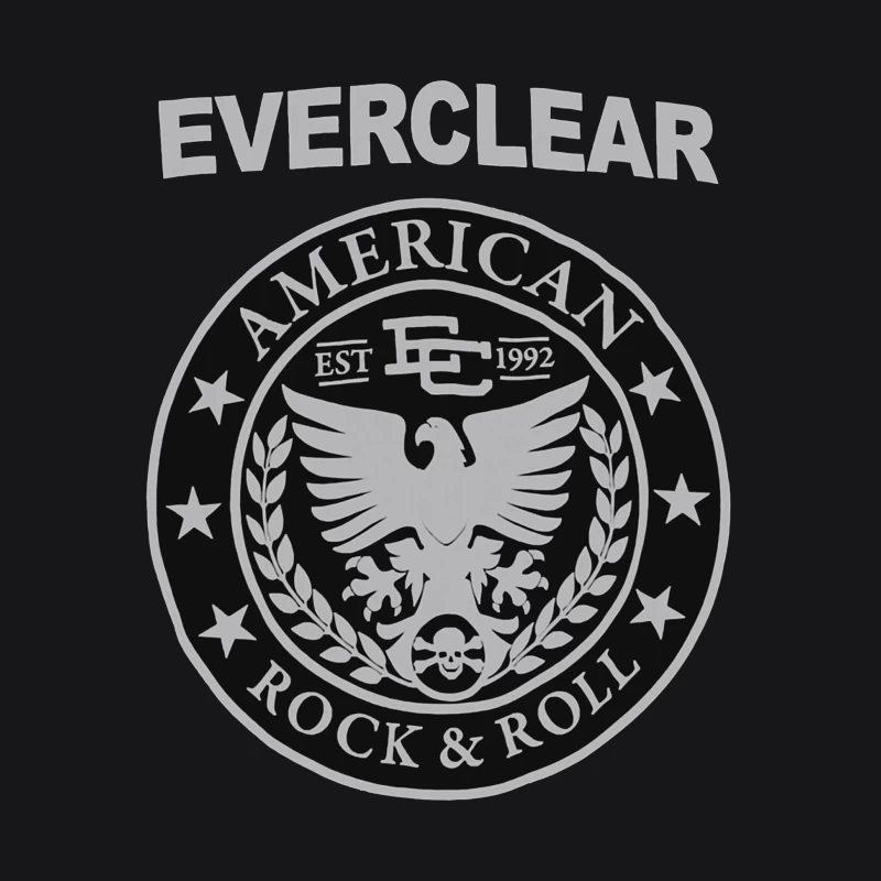 Everclear American Rock & Roll Band Emblem Est. 1992 Female Pullover Hoodie