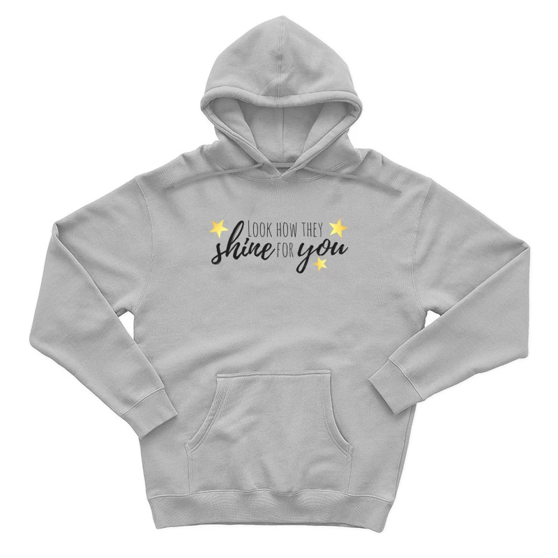 Coldplay Shine For You Male Pullover Hoodie