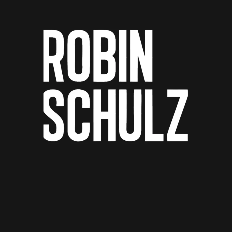 Robin Schulz Text Outline Typography Female Long Sleeve T-Shirt