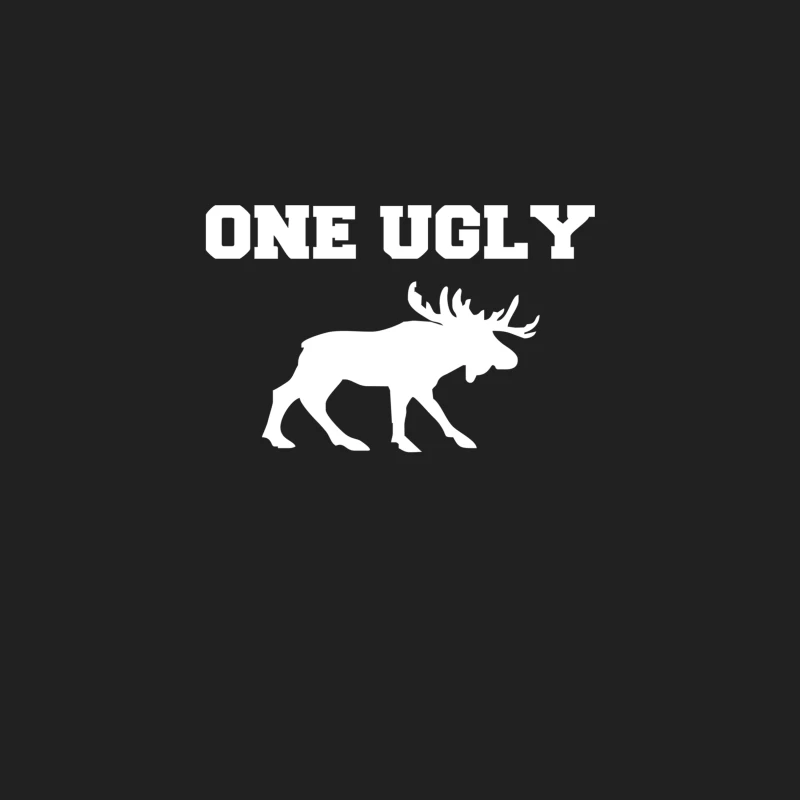 UGLY MOOSE funny animal present tee New Bucket Hat