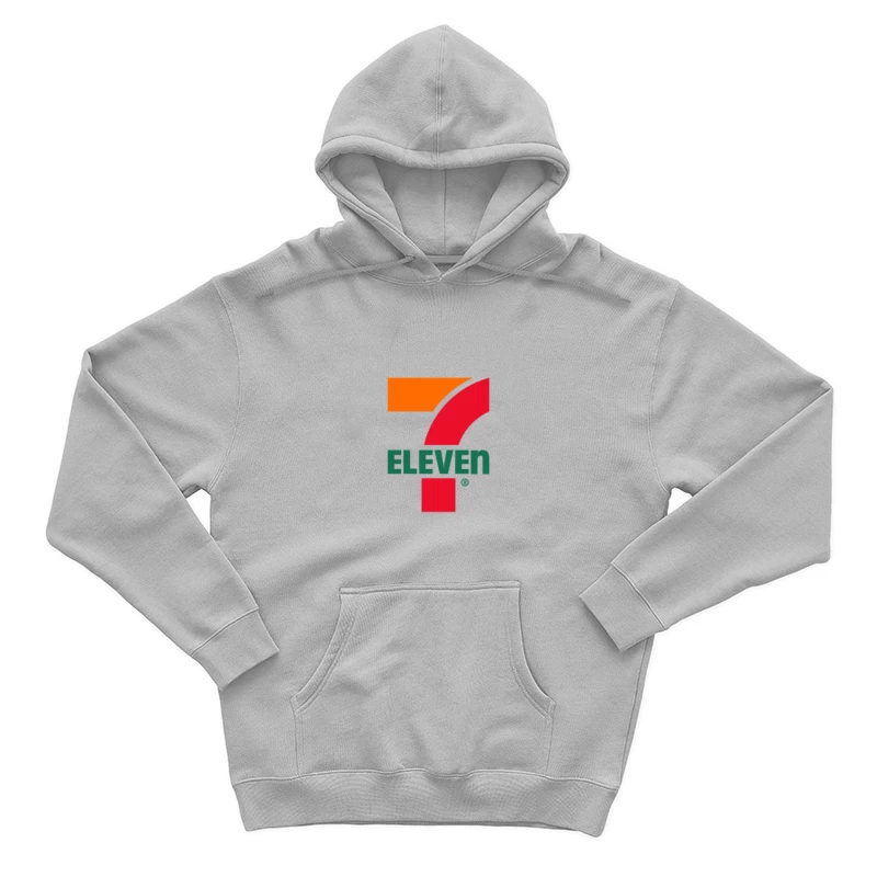 7-Eleven Convenience Store Chain Logo Design Male Pullover Hoodie