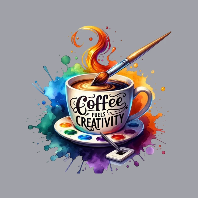 Coffee Fuels Creativity Tapestry