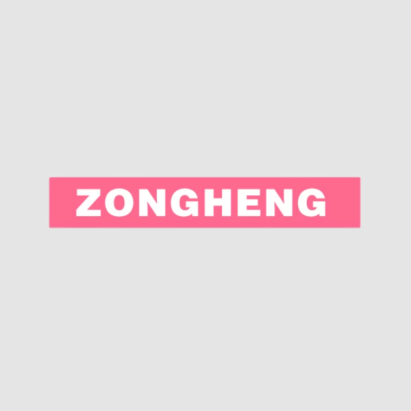 ZONGHENG-Logo auf rosa Hintergrund Damen Pullover Hoodie
