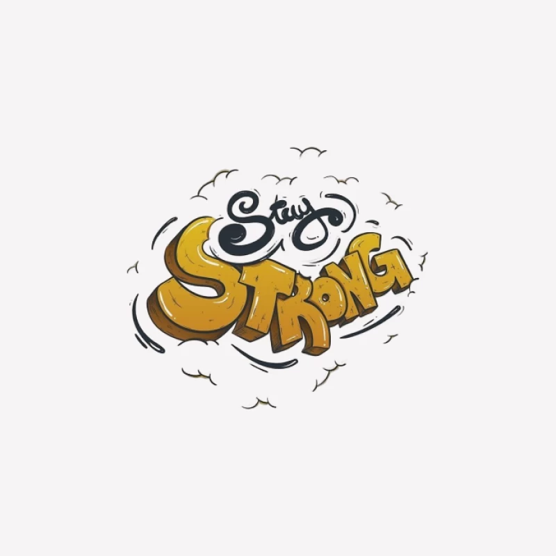 Ermutigendes Graffiti Kunstdesign Herren T-Shirt