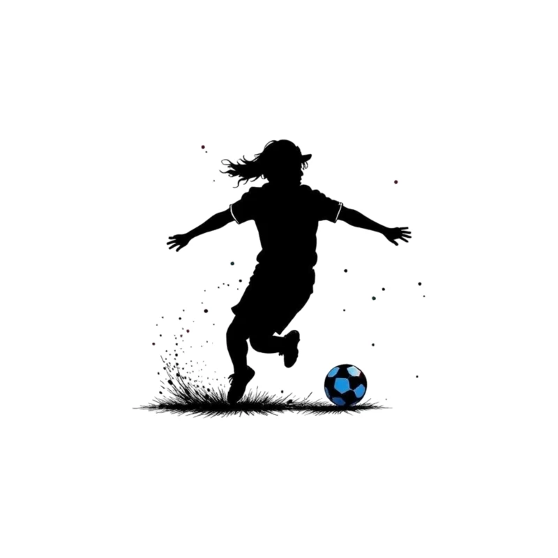Dynamic Soccer Celebration Travel Mug