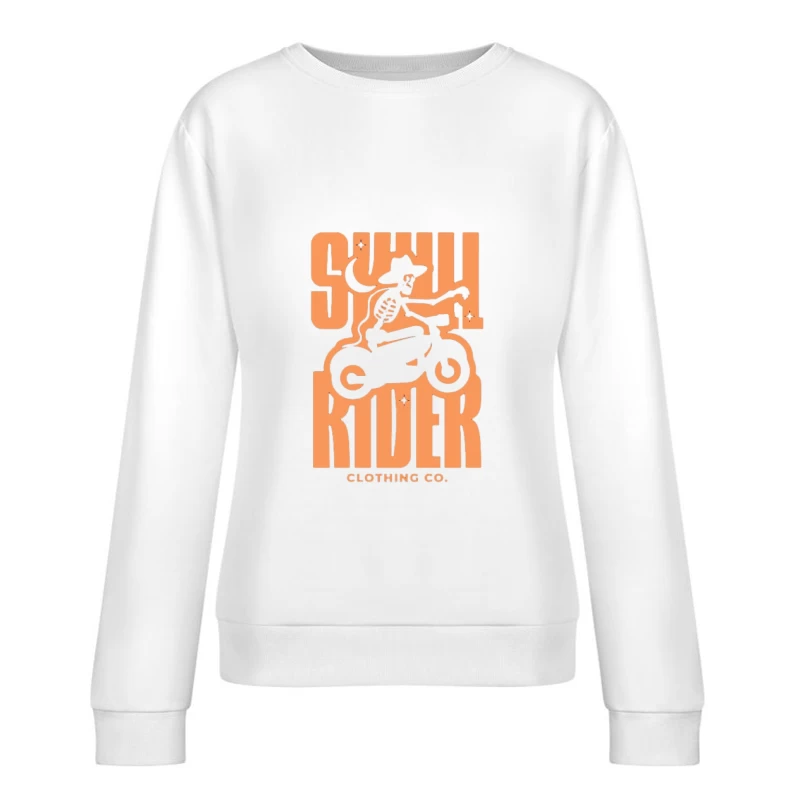 Totenkopf Motorradfahrer Kleidung Damen Pullover Sweatshirt