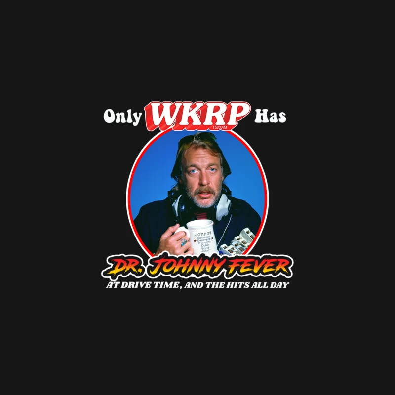 Only WKRP in Cincinnati has Dr Johnny Fever Desk Mat