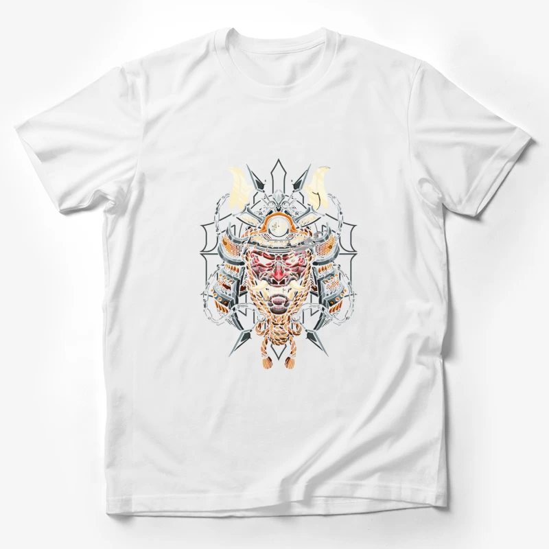 Viking Warrior Pixel Art Male T-Shirt