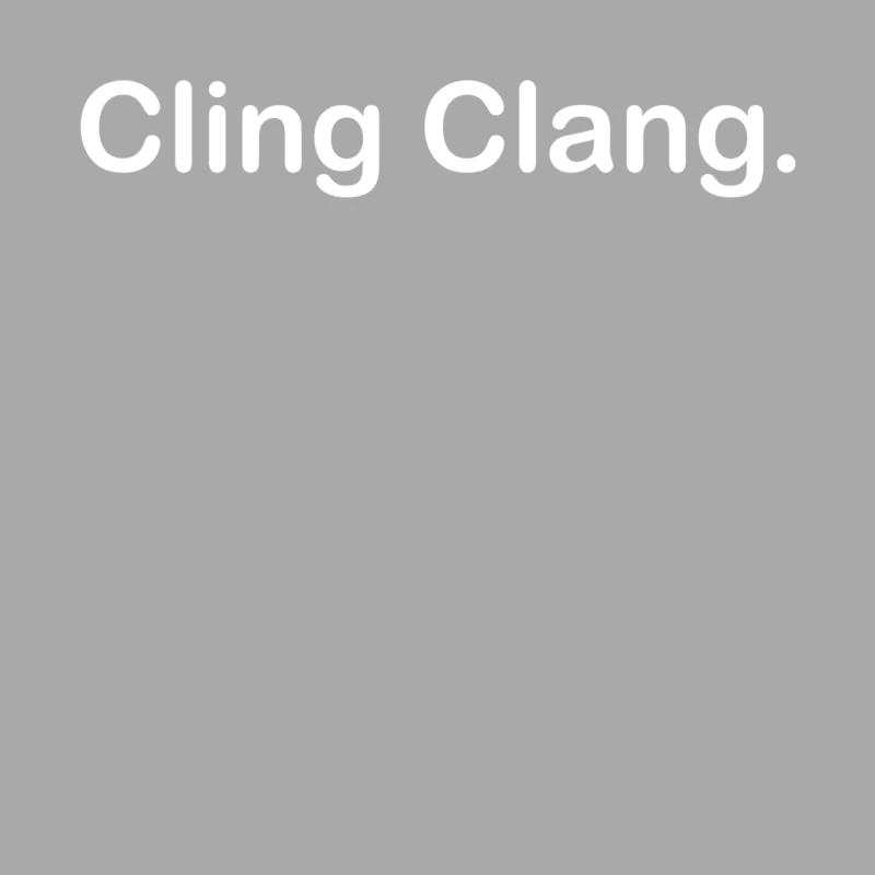 Cling Clang Funny Female Pullover Hoodie