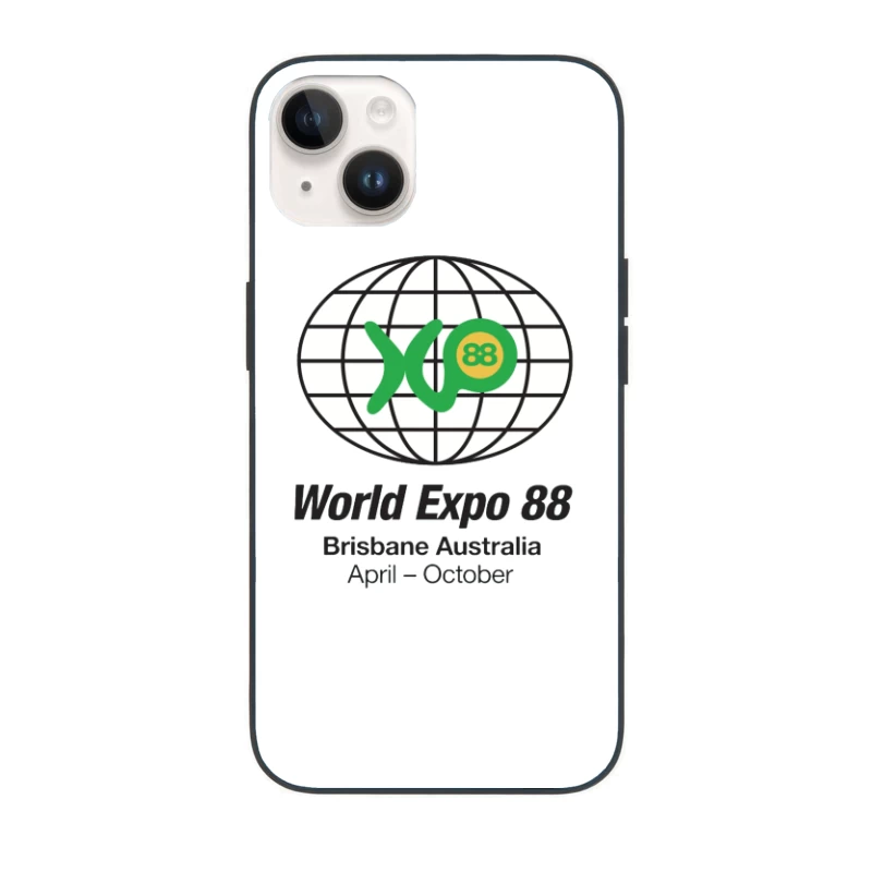 World Expo 88 Brisbane Australia Logo iPhone Case