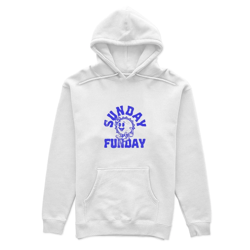 Sonntagsspaß mit Sonnengesicht Damen Pullover Hoodie