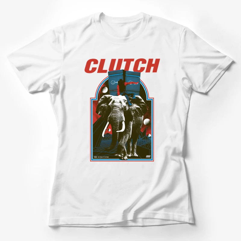 Clutch Band Female T-Shirt