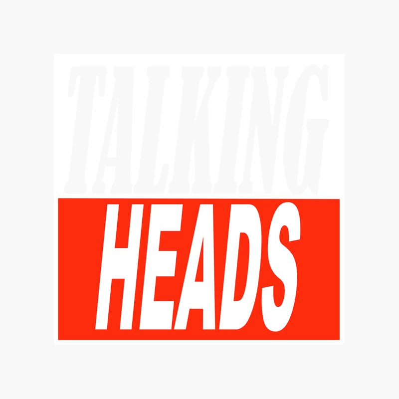 Talking Heads Retro New Wave Music Cotton Tote Bag