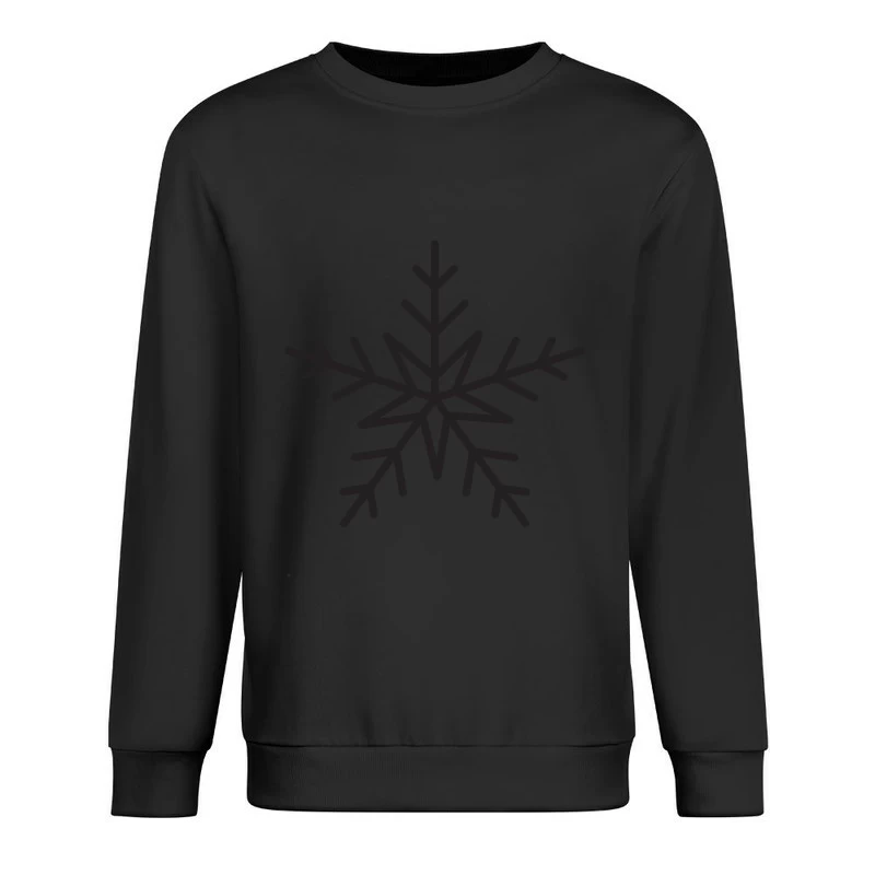 Flocon de neige géométrique Homme Sweat-shirt à enfiler