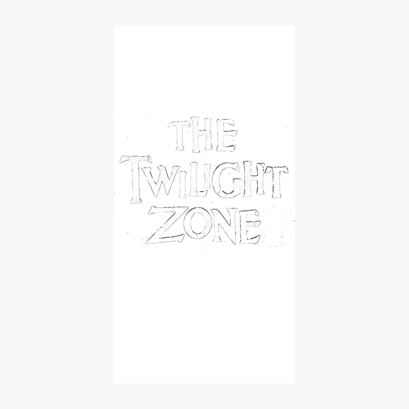 Twilight Zone distressed iPhone Case