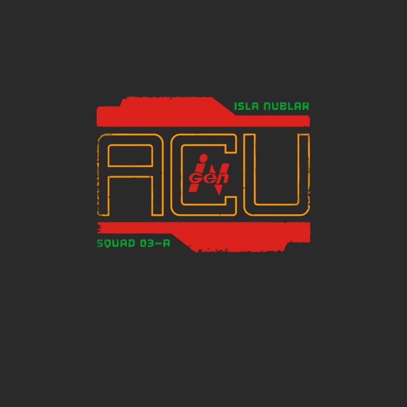 ACU Squad 03-A Logo from Isla Nublar Baseball Cap
