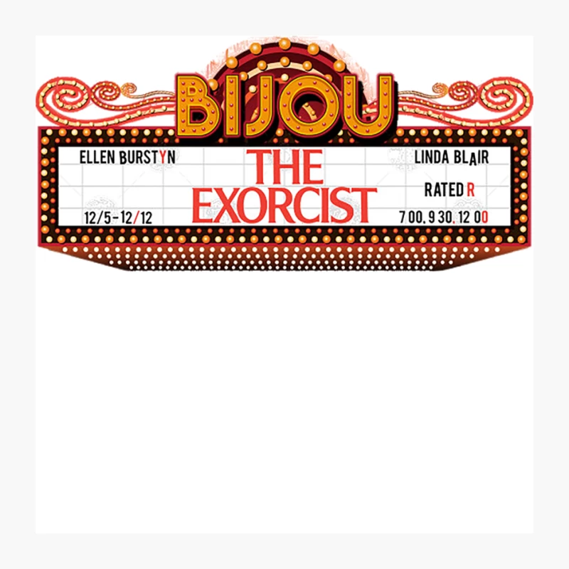 The Exorcist Marquee Pin