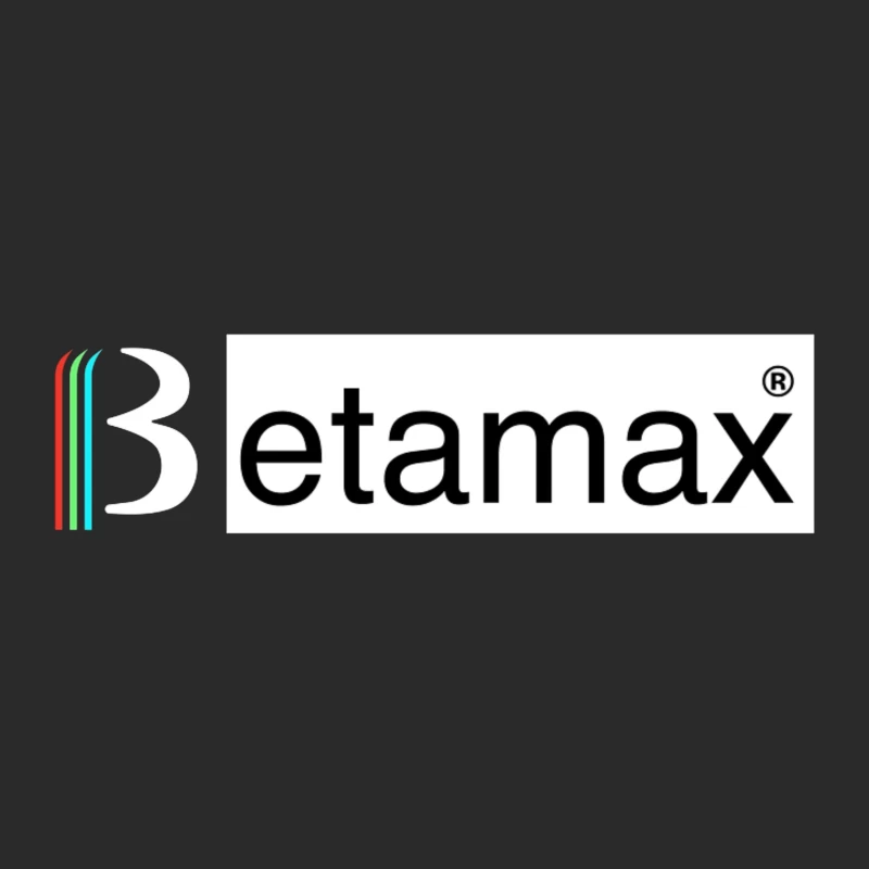 Etamax Modern Minimalist Brand Logo with Colored Stripes Baseball Cap