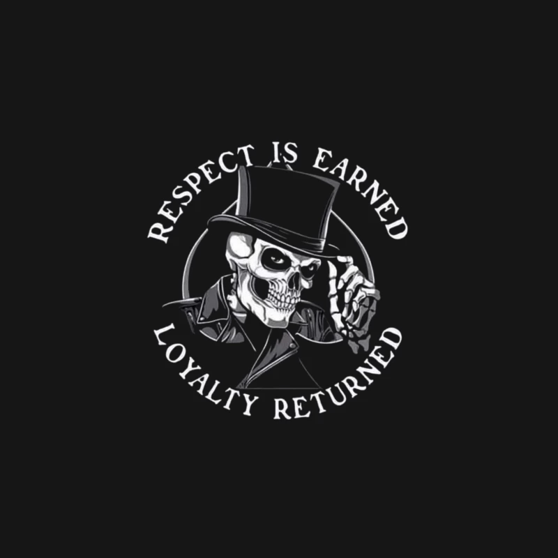 Respect and Loyalty Graphic Male Long Sleeve T-Shirt