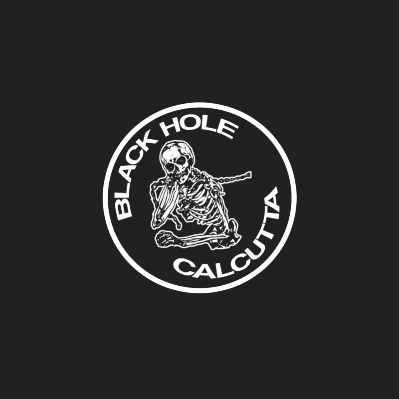 Black Hole of Calcutta - Addams Family Travel Badge Bucket Hat