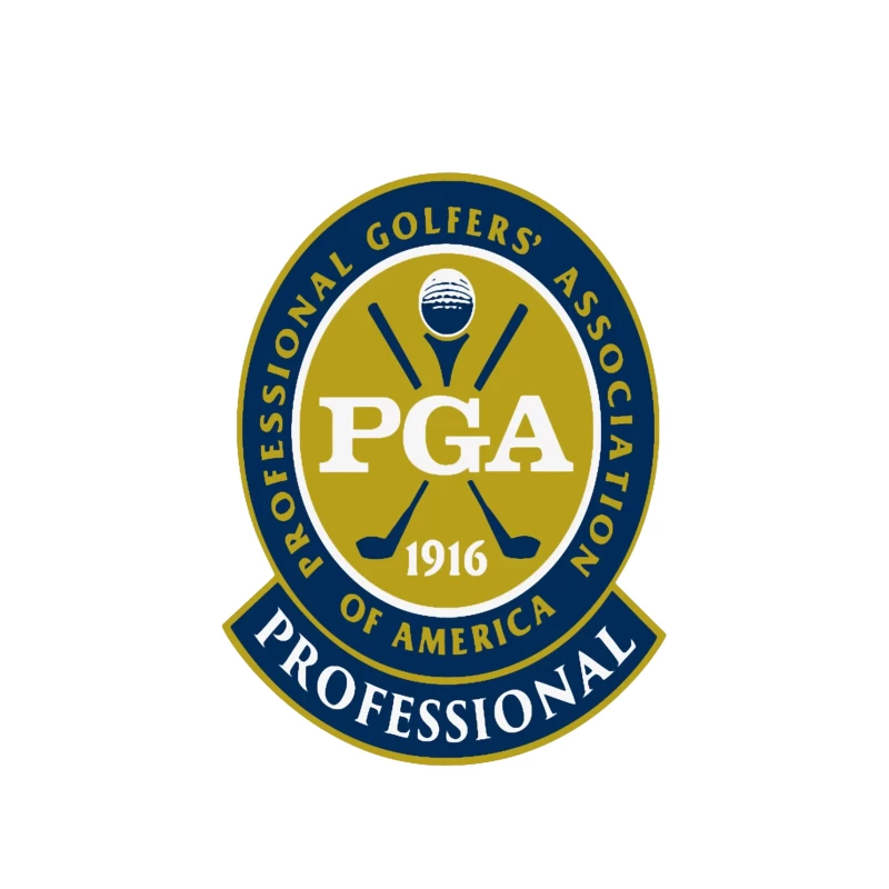 Professional Golfers' Association of America (PGA) Official Logo Tapestry