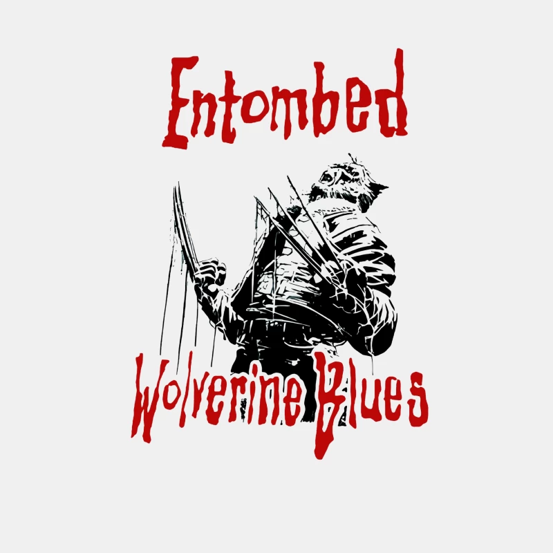 Entombed Wolverine Blues Retro Male Tank Top