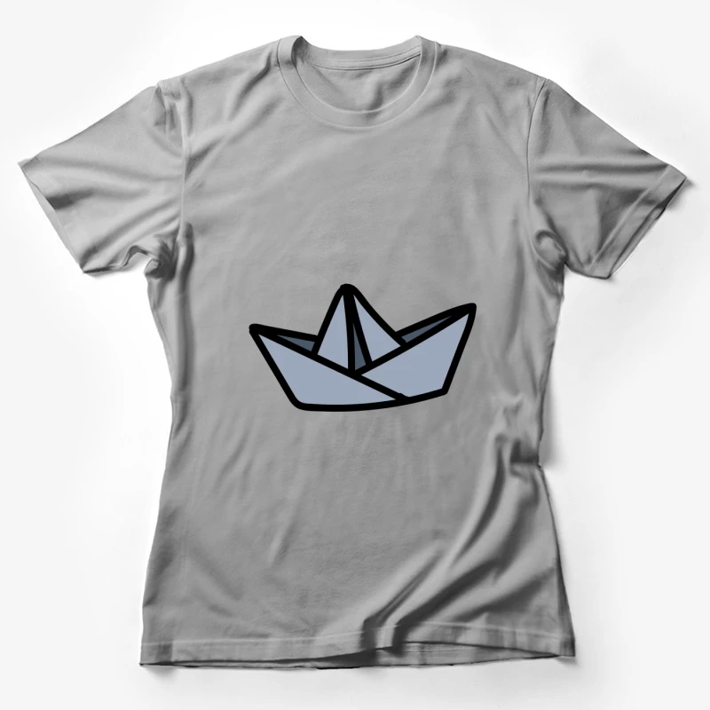 Bateau en papier plié Femme T-Shirt