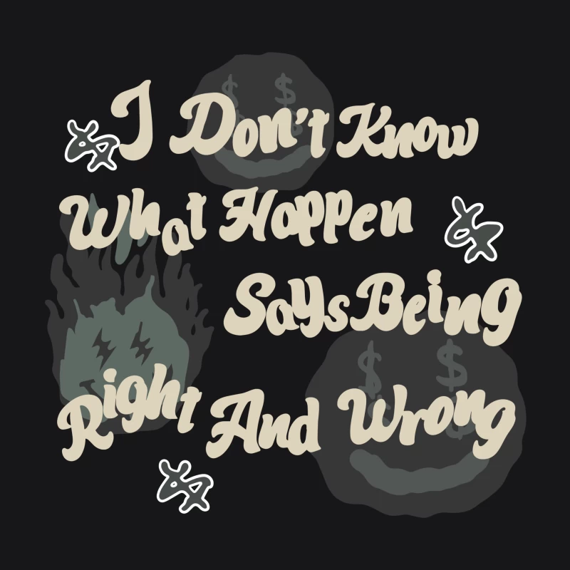 Worte über richtig und falsch Herren Pullover Hoodie
