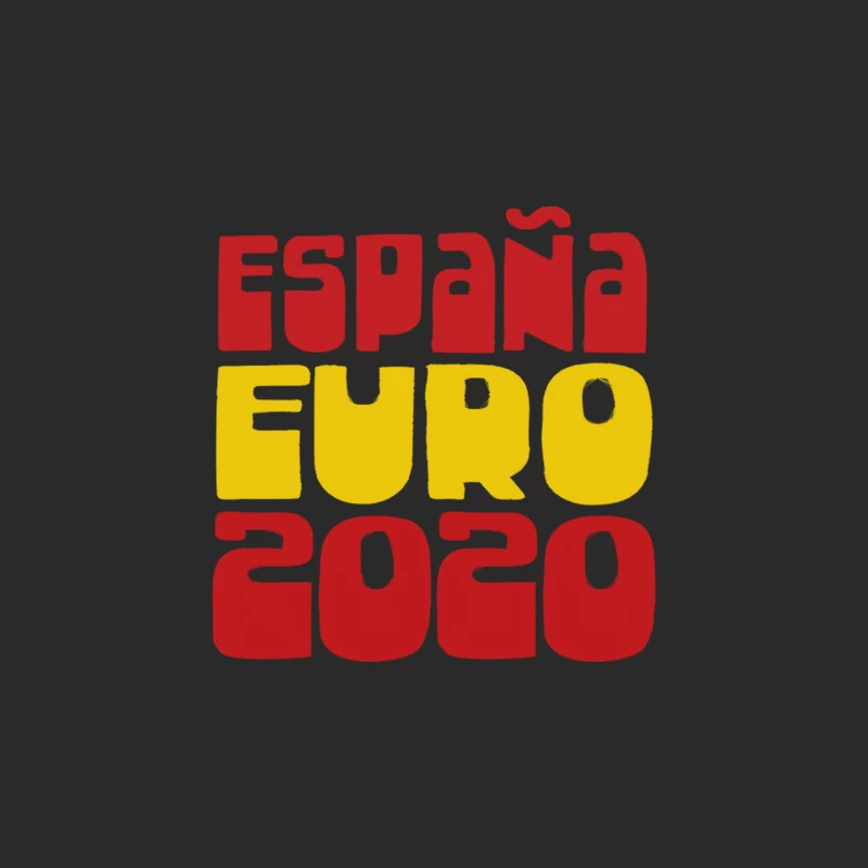 España Euro 2020  Football Fan Design Baseball Cap