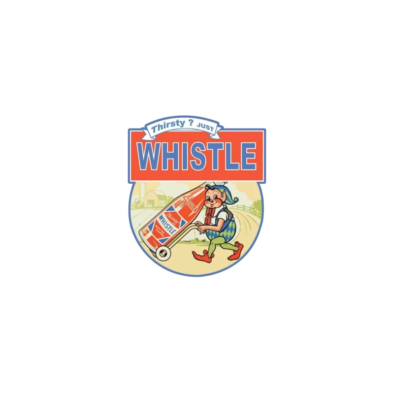 Thirsty Just Whistle logo Travel Mug