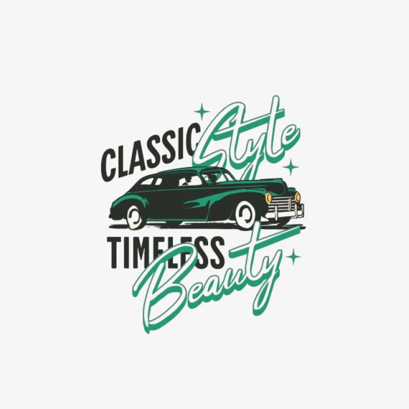 Style Auto Classique Homme Sweat-shirt à enfiler