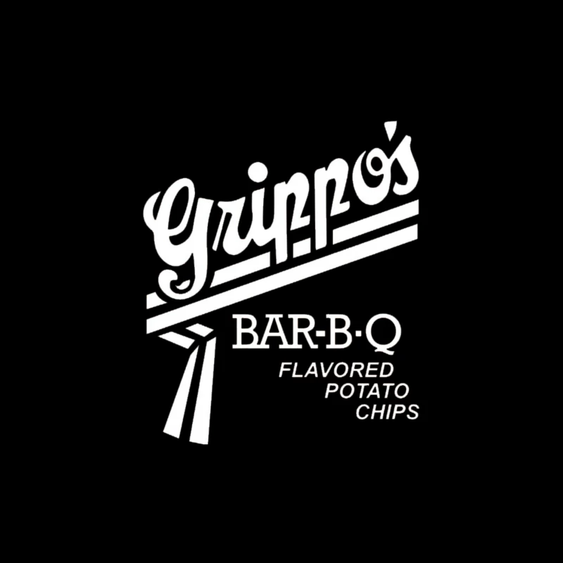 grippos bar-b-q flavored potato Throw Pillow