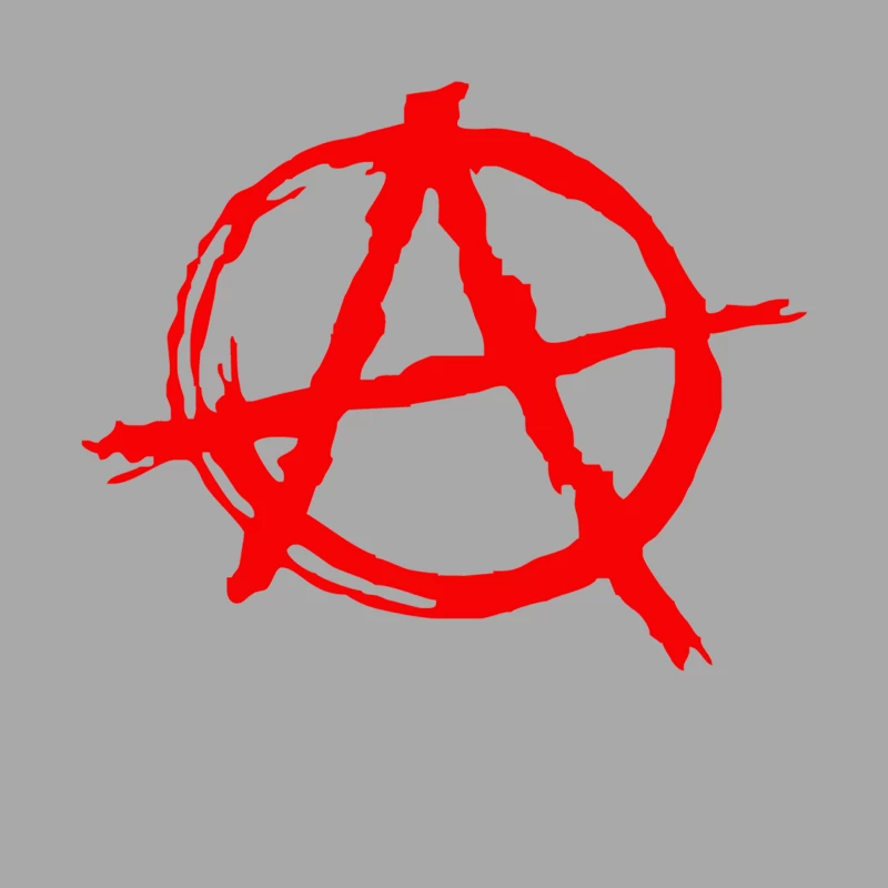 Anarchy Symbol Female Pullover Hoodie