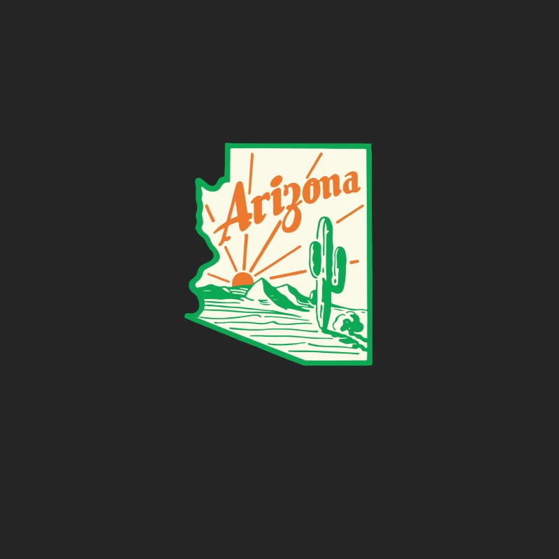 Arizona Wüste mit Sonnenuntergang Herren Pullover Sweatshirt