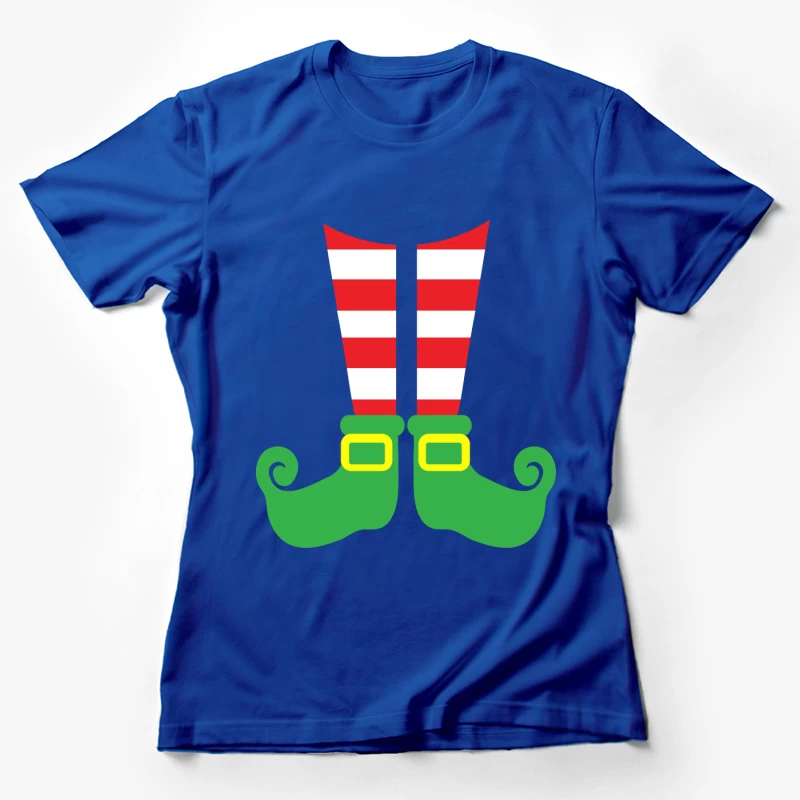 Chaussons de lutin colorés Femme T-Shirt