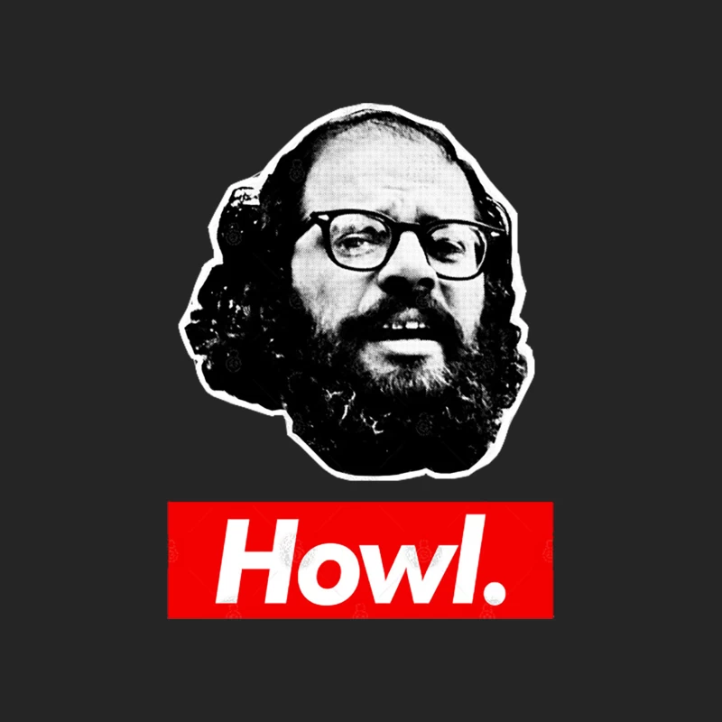 Allen Ginsberg Howl Aesthetic Tribute Design Female Pullover Sweatshirt